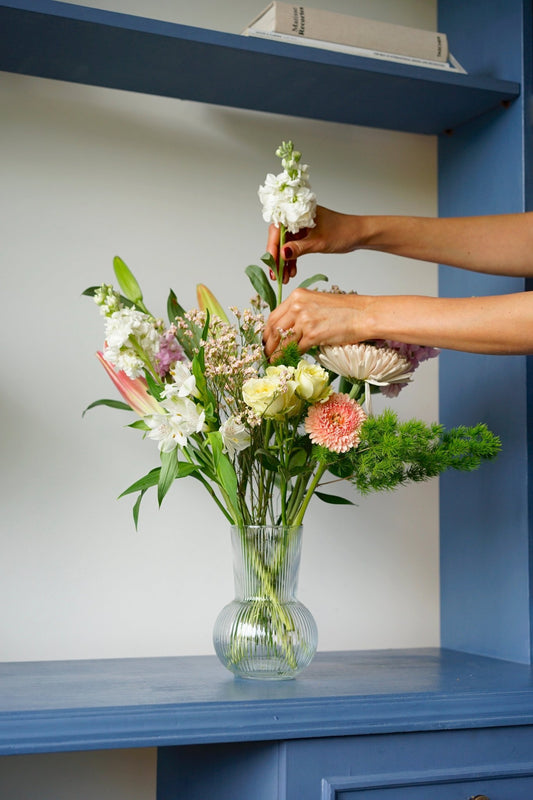 Workshop Arreglo en Florero - Flores Las Varas