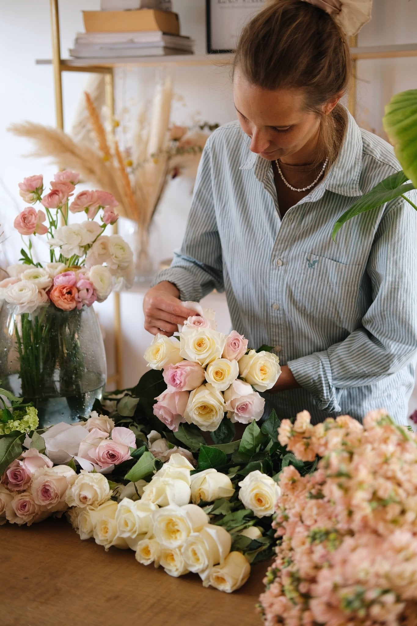 Workshop Arreglo en Florero - Flores Las Varas