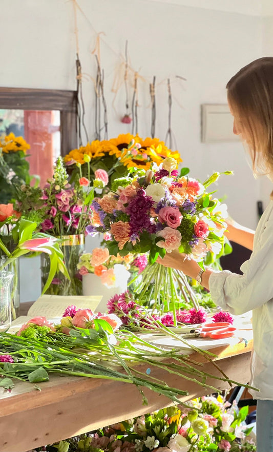 Workshop Ramos en Espiral - Flores Las Varas