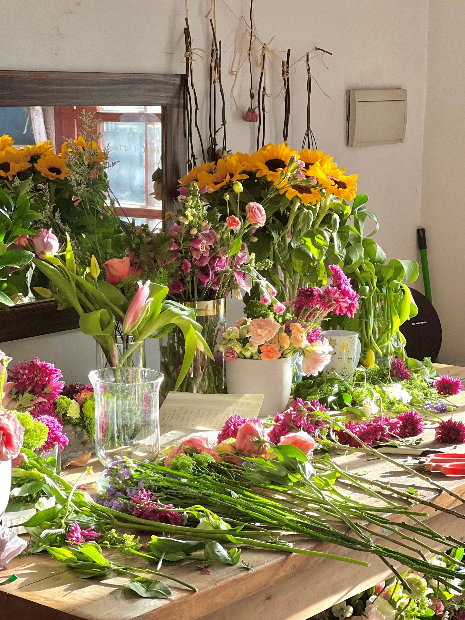 Workshop Ramos en Espiral - Flores Las Varas