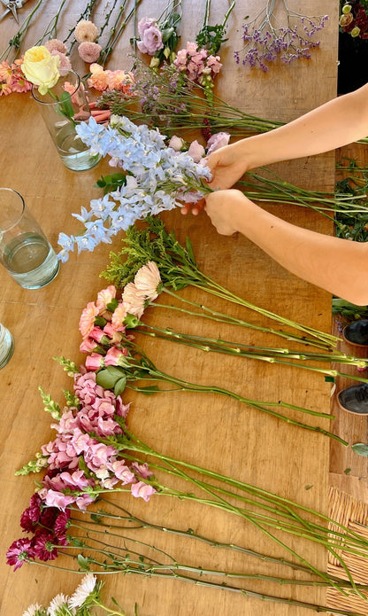 Workshop Ramos en Espiral - Flores Las Varas